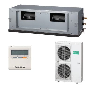 Инверторен климатик канален General Fujitsu ARHG60LHTA/AOHG60LATT - висок напор, 3 phase