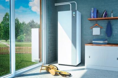 Термопомпа Atlantic ALFEA EXCELLIA DUO A.I. 14 Kw с вграден бойлер 190 литра - отопление, охлаждане и БГВ