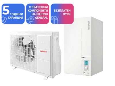Термопомпа Atlantic ALFEA EXTENSA A.I. R32 5 Kw - отопление, охлаждане и БГВ