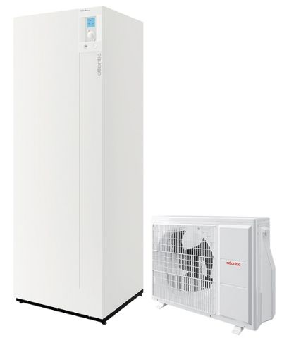 Термопомпа Atlantic ALFEA EXTENSA DUO A.I. R32 10 Kw с вграден бойлер 190 литра - отопление, охлаждане и БГВ