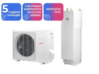 Термопомпа Atlantic LORIA DUO 6003, 3 kW с вграден бойлер 190 л - отопление, охлаждане и БГВ