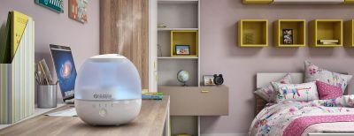 Овлажнител Limpia 2 с хромотерапия и студена пара