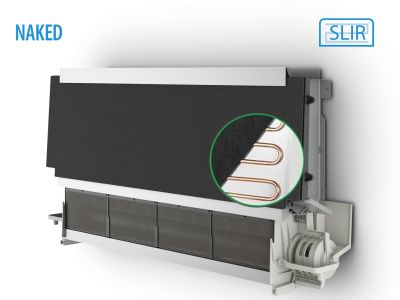 Вентилаторен конвектор за вграждане инвертор SLIR Slim 1600