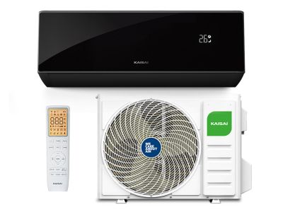 Инверторен стенен климатик KAISAI BLACK PRO HEAT +  KRB-24TLHI / KRWB-24TLHO