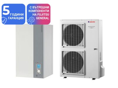 Термопомпа Atlantic ALFEA EXCELLIA A.I. TRI 16 Kw - отопление, охлаждане и БГВ